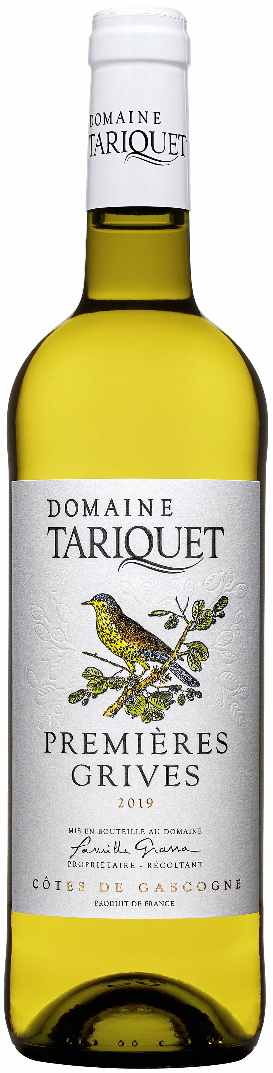 Chez le caviste - Domaine du Tariquet Côtes de Gascogne Premières Grives 2020