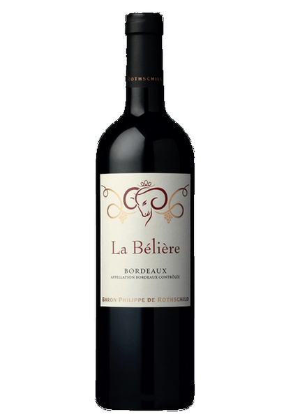 Chez le caviste - Baron Philippe de Rothschild La Beliérè Bordeaux Rouge 2019